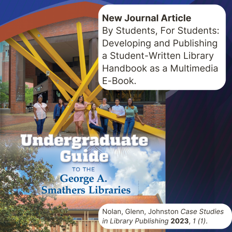New Article in Case Studies in Library Publishing